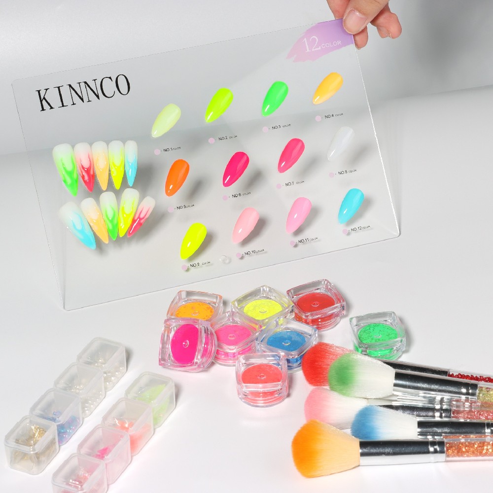 Rainbow Neon Gel
