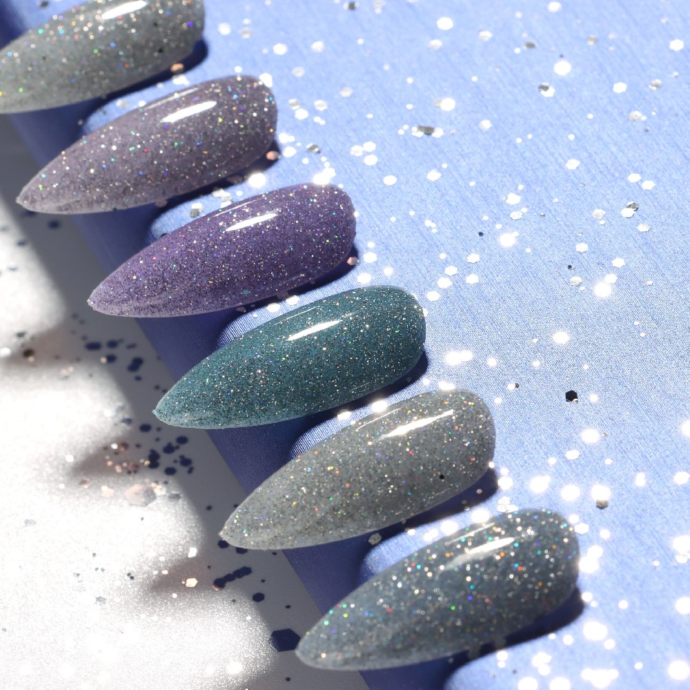Holographic Neon Disco Gel